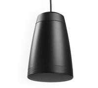 PD Purity5B Premium Pendant Speaker - 100V 5.25” Black, Dual Driver 2-Way Coaxial Hanging Speaker for Installed Audio Systems - Graphite Woofer, Silk Dome Tweeter, Home Audio, Commercial Use
