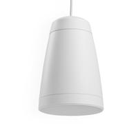 Power Dynamics PD Purity8W Premium 2-Way Hanging Pendant Speaker, 8" Graphite Woofer, Silk Dome Tweeter, 100V & 8 Ohm, White, Full Range for Home Audio, Installed & Ceiling Applications