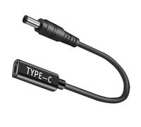 PD USB-C to 4.5x3.0mm Adapter Cable, Male to DC Female 19.5V Adapter, USB Type C male input to DC 4.5x3.0mm Adapter male power charging Cable Adapter made for Dell Inspiron Vostro Laptop Series