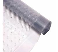 PD - Vinyl Carpet Protector - Heavy Duty Anti Slip Gripper - Waterproof Floor Mat Protection - Safety From Dirt Mud - Carpet Rug Protector Transparent Roll - Plastic Matt For Home, Office (2ft x 27")