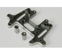 PD09-0048 Thunder Tiger ER4 G3 Damper-Brücken, HA, Alu, CNC ''Factory Team'' Tun