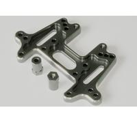 PD09-0048 Thunder Tiger ER4 G3 Damper-Brücken, HA, Alu, CNC ''Factory Team'' Tun