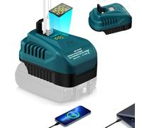 PD100W for Makita 18V USB Battery Charger with Type C Mobile Phone Charger Power Sources Adapter for Makita
