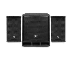 PD1200 Powered Speaker Package - 12" Subwoofer & 2 x 6.5" Active Tops