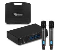 PD220 UHF Dual Handheld Wireless Microphone System - 2x80 Channel Best Quality