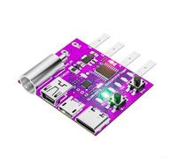 PD3.1 Trigger Board USB-C Voltage Tester for PD3.0 QC AFC FCP Protocols, 5V to 28V Fast Charge Induction Adapter with 4-Wire Output for DL24-P/E/M and CL24 Load Series