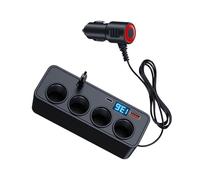 PD60W Car Charging 4 Socket Charging Adapter | Socket Splitter Supports Multiple Devices Charging At Once During Road Trips and Family Trip