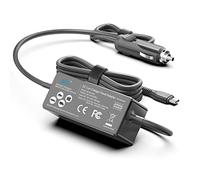 PD65W USB C Laptop Car Charger 12V/24V Cigarette Lighter DC Adapter for MacBook NEO/Air/Pro ASUS Zenbook OLED UX3402ZA ChromeBook CX1100 CX1400 CX1500 CX3402 Lenovo IdeaPad Slim 5 Type-C Power Supply