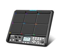 PD708 Sample Pad Percussion and Sampling Instrument With 9 Drum Pads for Live Performance, 1000+ Built-in Sounds, 32 GB Storage, Onboard FX, Customizable LEDs