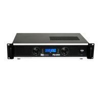 PD PDA-B500 Professional Stereo PA Amplifier - 500W Bridged Mode Power Amp with XLR & TRS Inputs, NL2 Outputs, LCD Display, 2U Rackmountable Design for DJs, Events & Installations