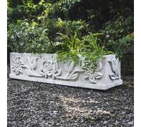 PDA Extra Large Tulip design Stone Planter Trough