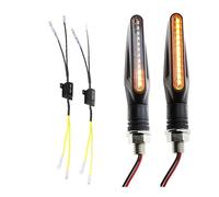 PDANBD Motorbike turn signals indicator lights Motorcycle Flasher LED Flowing Turn Signals Light For Crf 230 For Fazer For 400 For Keeway Rkf 125 Led Arrow For Motorcycle