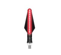 PDANBD Motorbike turn signals indicator lights Motorcycle LED Turn Signal Lights Motorbike Indicator Lamps License Plate DRL Moto Flasher Tail Brake Bulbs Turn Signals