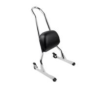 PDANBD Motorcycle passenger Backrest Motorcycle Detachable Passenger Sissy Bar Backrest For For Softail Springer Custom Night Train Standard For Fat Boy Cross Bones