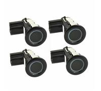 PDC Parking Assist Sensor 4Piece Parking Sensor Distance Control Sensor For Nissan For Cube For Infiniti G20 FX50 G37 EX35 EX30d QX56 2006-2016(Front Black)
