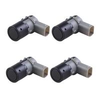 PDC Parking Assist Sensor Front Rear 3 Pins PDC Parking Sensor 66206989068 For BMW E39 E53 E60 E61 E64 E65 E83 R50 R52 R53 For M5 For X5 Z4 1998-2008(4Piece gray)