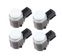 PDC Reverse Parking Sensor For Lincoln MKX PDC Parking Sensor | Car PDC Parking Sensor Parking Reverse Backup Radar Distance Control Sensor FR3T15K859AAW(White,4pcs)