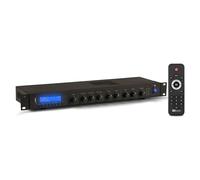 Power Dynamics PD PDC90 Professional Media Player with DAB+, Bluetooth, USB, Media Amplifier, Mic & Line Inputs, XLR/RCA Outputs - Ideal for Restaurants, Retail Spaces
