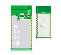 PDDAXLQUE DX-BT36 Master-slave integrated Bluetooth Module 70m Uart Transparent transmission distance AT command DA14535 BLE5.3 small size (DX-BT36)
