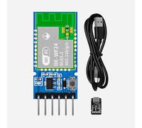 PDDAXLQUE Wi-Fi IEEE 802.11 b/g/n & BLE 5.2 Low Power Remote Control Tiny Uart Wireless Iot WiFi Development Module (WF24-SET)