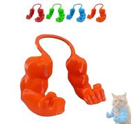 PDDBKTEI Human Arm for Cat, Creative Kitten Muscle Arms, Interactive Kitten Toys, Neck Hanging Photo Props, Easy to Put on and Take Off, Without Restricting Movement