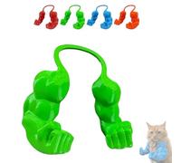 PDDBKTEI Human Arm for Cat, Creative Kitten Muscle Arms, Interactive Kitten Toys, Neck Hanging Photo Props, Easy to Put on and Take Off, Without Restricting Movement