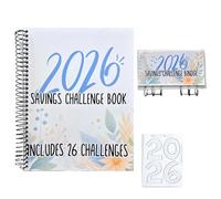 PDDBKTEI Savings Challenge Book With Binder, Achieve Short-Term Goals, Reduce Financial Pressure, Enhance Sense Of Achievement And Confidence