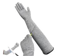 Pddenality Guard Gloves Gardening, Guard Gloves Guard Gloves Gardening Long, Long Gardening Gloveslong Gardening Gloves for Men, Suitable for Gardeners Construction Workers Etc to Prevent Cuts.(55cm)