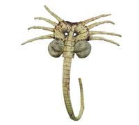 Pddgeun Alien Mask Horror Xenomorph Mask Face hugger Scary Latex Facehugger Mask Halloween Cosplay Prop (One Size)