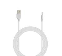 PDEEY Charger Cord Replacement for Bitvae Electric Toothrush D2/S2, C2 Water Flosser, USB DC Charging Cable 5 FT, White, PDEEY-C2-CHARGER-CABLE