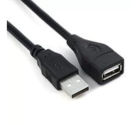 PDEEY Charger Cord Replacement for JLab Wireless Earbuds, USB Male to Female Extension Cable 3.3 FT