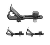 Pderlous 3 Pcs Adjustable Clip Drum Clip Shockproof Mount Microphone Clamp Drum Mount Microphone Holder Accessories