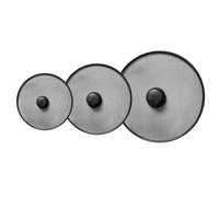 Pderlous 3Pcs Splatter Screens Frying Pan Splatter Guard Grease Splatter Screen Mesh Oil Proof Pot Lid