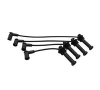 Pderlous 4 Pcs Ignition Plug Wire HT Lead Coil Set for for Focus 1.6 TI 1.6 1.4 1.6 16V 1.4 PROSPARK for Spark Plug OES530