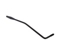 Pderlous 6 mm Metal Tremolo Rod Tremolo Bar with Tip for Strat Electric Guitar (Black)