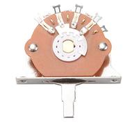 Pderlous Black 5 Way Lever Switch Selector For Electric Guitar Parts Replacement