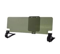Pderlous Clip on Car HD Vision Anti Dazzle Glare Blocker Shade Sun Visor Extension