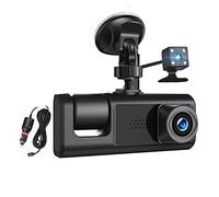Pderlous Dashcam Camcorder Inside Vehicle Dash CamThree Way Camera DVRs Recorder Video Registrator Dashcam Camcorder