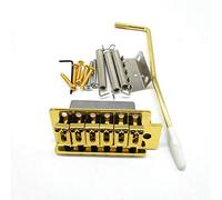 Pderlous Gold Guitar Tremolo Bridge Arm Springs with Boat Jack Socket Set for Electric Guitar Parts Accessories