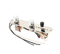 Pderlous TL Tele 3-Way Prewired Control Plate Harness Switch Buttons for Guitar Parts