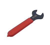 PDETVEO ER11A Collet Chuck Wrench, 17mm Professional Spanner with Red Non-slip Handle for Lathe Clamping Nut