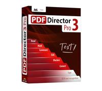 PDF Director 3 PRO - 3 PCs - incl. OCR 3.0 Module, edit, create, convert, protect, sign PDFs for Windows 11, 10, 8.1, 7.