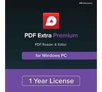 PDF Extra Premium - Professional PDF Editor - Edit, Protect, Annotate, Fill and Sign PDFs - 1 PC/1 User /1 Year License