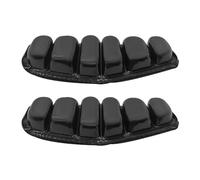 Pdflie Replacement Headband Pad with Hook-and-Loop Fastener, Soft Foam Head Cushion Cover Compatible with Peltor and David Clark Pilot Aviation Headsets, GA Headphone Head Band Padding (2-Pack)