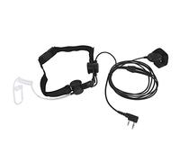 Pdflie Throat Mic for Baofeng UV-5R UV-82 UV-82HP BF-888S BF-F8HP AR-152 AR-5 Arcshell Retevis RT17 RT18 RT19 RT21 RT22 RT27 RT68 RB26 RT7 H-777 Kenwood 2Pin Radios