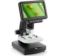 PDHYPRS 1500X Magnification Digital Microscope, 5 Inch LCD Screen, HDMI 1080P Video Microscope, Rechargeable Battery, Adjustable LED Light