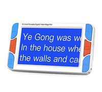 PDHYPRS 5.0 Inch Electronic Reading Aid, 3X-48X Zoom, HDMI AV Output To TV, Foldable Handle, 26 Kinds Color Modes, For Reading, Writing, Viewing Books
