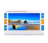 PDHYPRS 7.0 Inch Digital Magnifier, 2X-32X Zoom, 26 Color Modes, AV HDMI Output To TV, For Low Vision Writing, Viewing Maps, Books, Reading