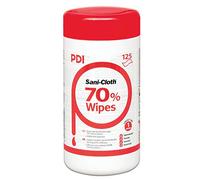 PDI Sani-Cloth 70 Alcohol Wipes - 6 Packs (125 Wipes/Pack)