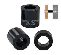 PDKKFF 60 Pcs M8 Nylon Spacers, Plastic Spacer M8 x 14mm x 10mm